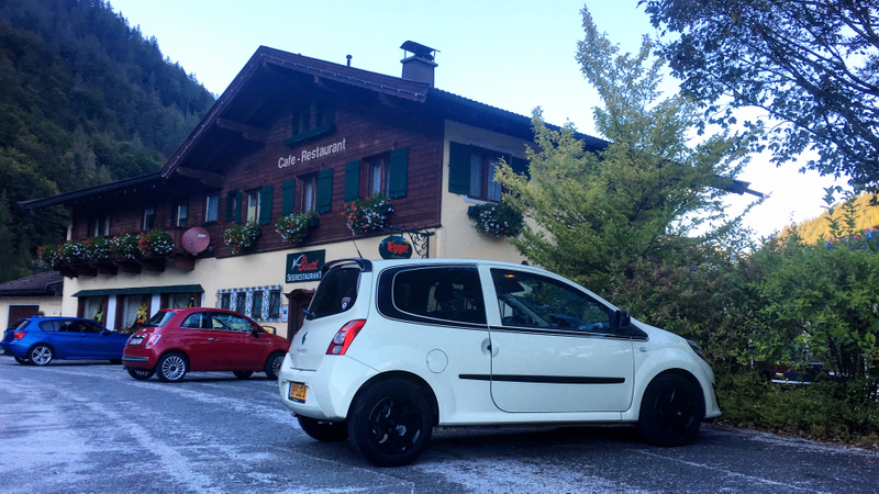 The Twingo was the first to arrive!